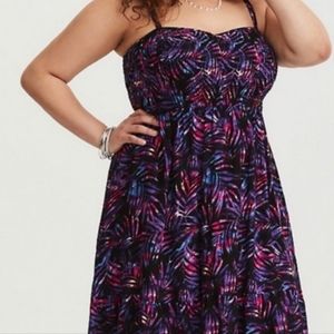 Torrid Smocked Challis Dress